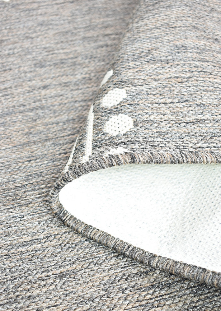 long-island Cream Beige Rug - Turkish-inspired indoor/outdoor rug from Treasures of Turkey