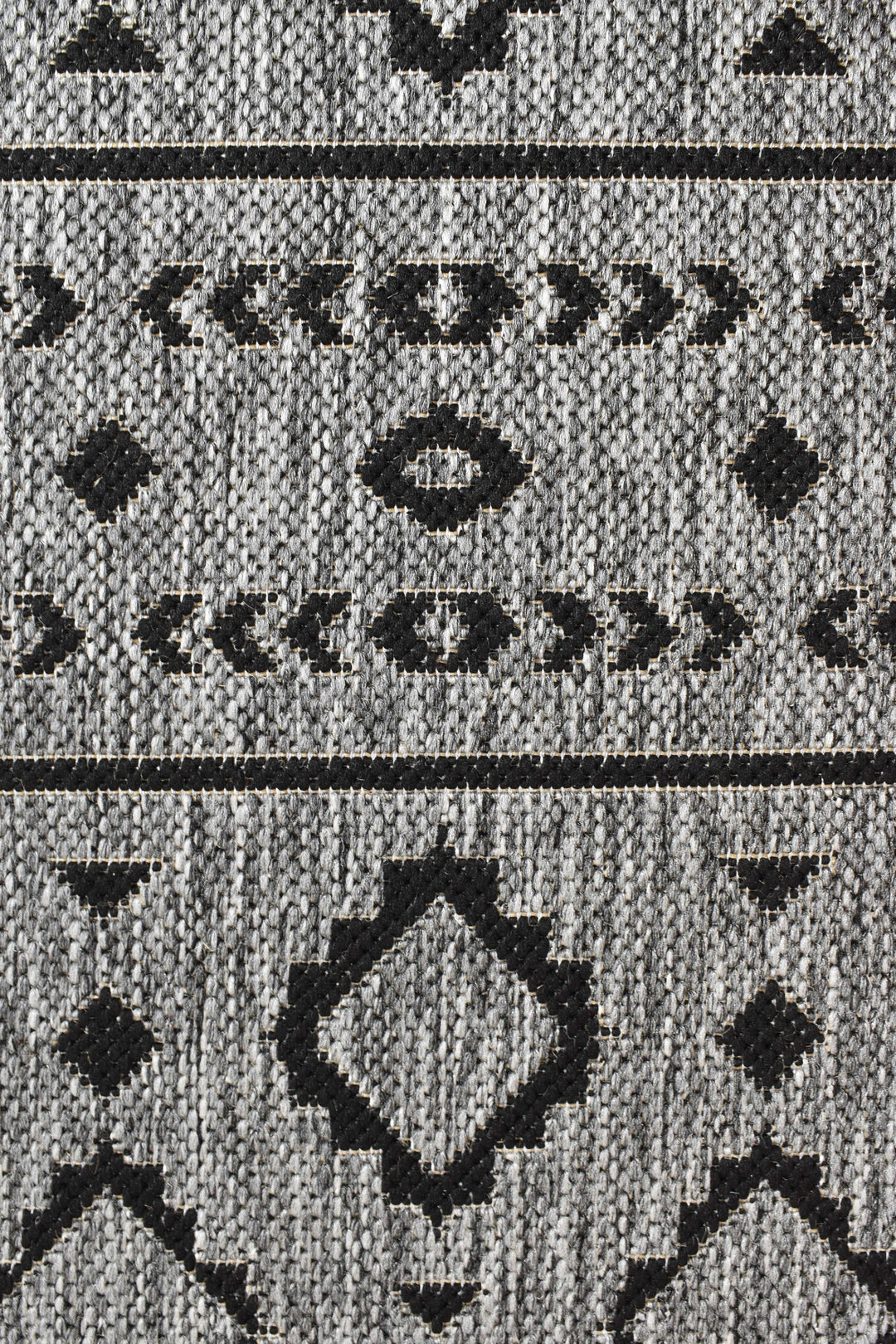 Alaska Runner Dark Grey - Turkish-inspired hallway runner rug from Treasures of Turkey