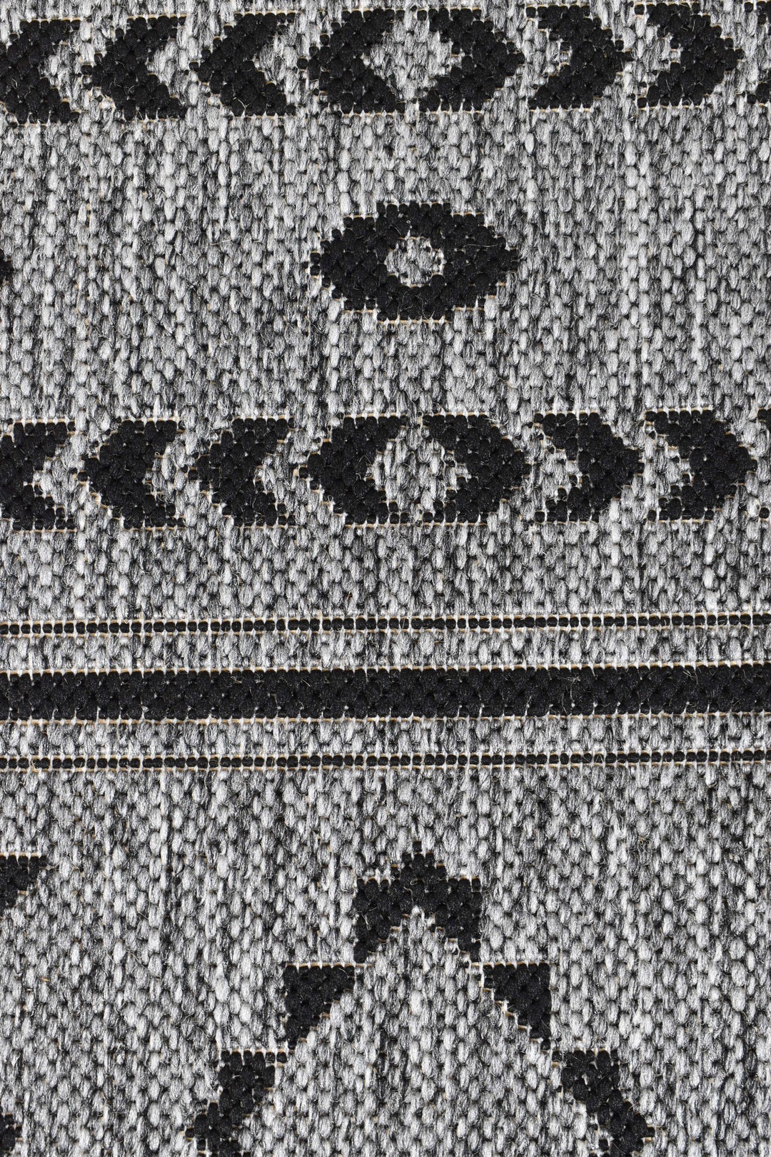 Alaska Dark Grey Rug - Turkish-inspired indoor/outdoor rug from Treasures of Turkey