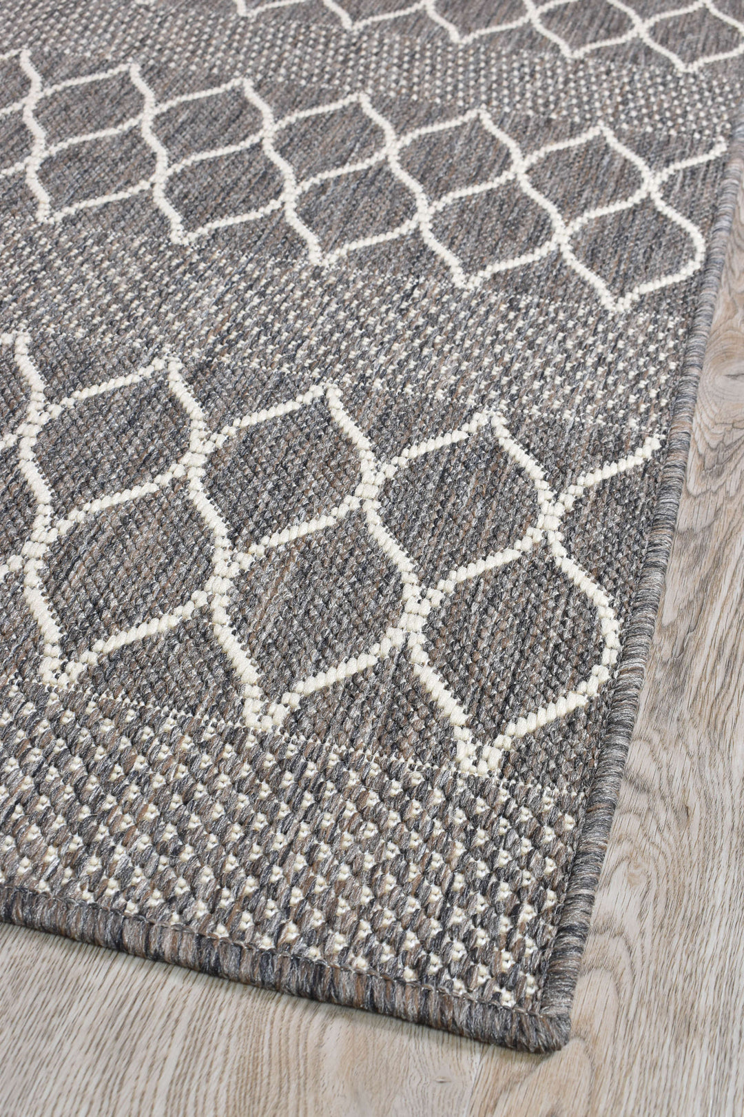 Alaska Runner Brown - Turkish-inspired hallway runner rug from Treasures of Turkey