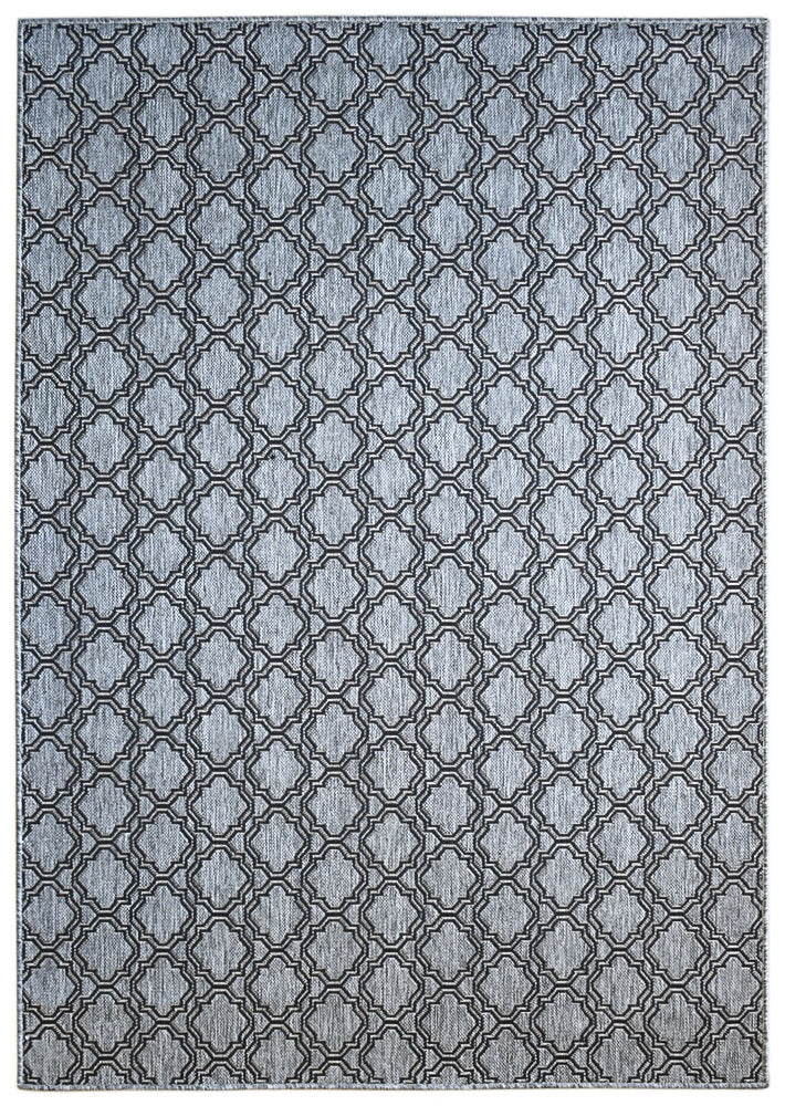 Alaska Grey Rug - Turkish-inspired indoor/outdoor rug from Treasures of Turkey