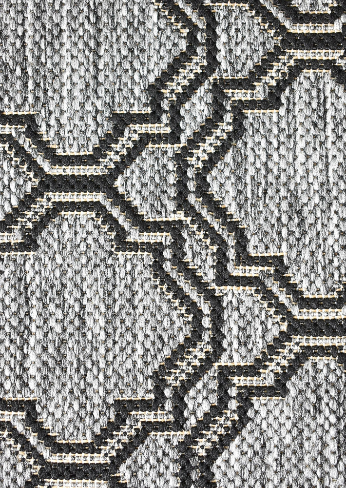 Alaska Grey Rug - Turkish-inspired indoor/outdoor rug from Treasures of Turkey