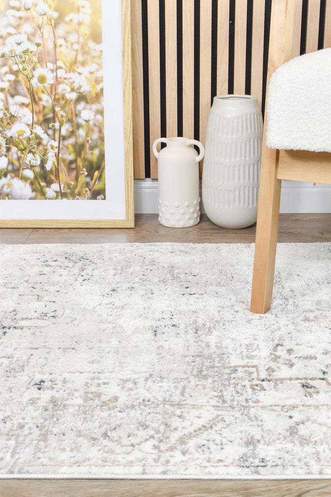 Eternal Tassel Blue Grey Hallway Runner - Turkish-inspired hallway runner rug from Treasures of Turkey