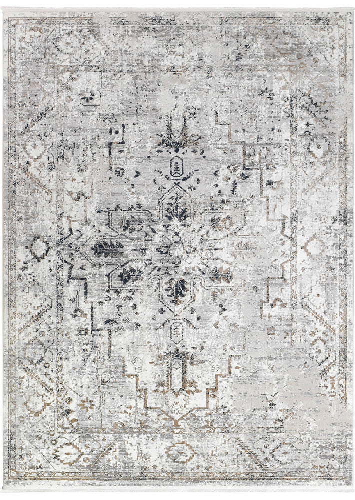 Eternal Tassel Blue Grey Modern Rug – Treasures of Turkey