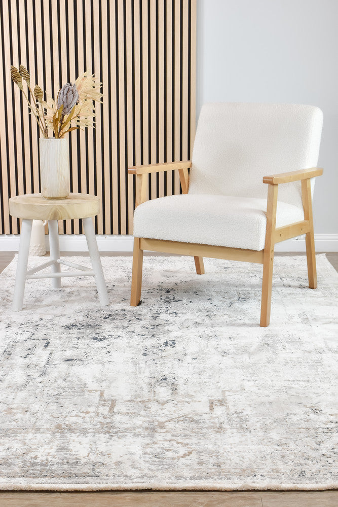 Eternal Tassel Blue Grey Modern Rug - Turkish-inspired modern rug from Treasures of Turkey