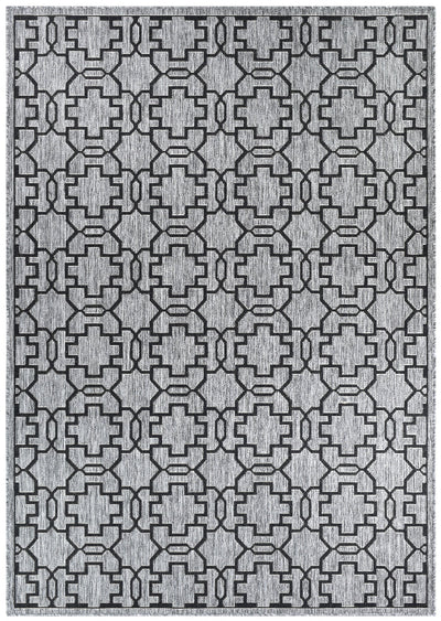 Alaska Grey Black Rug 208-DM9E