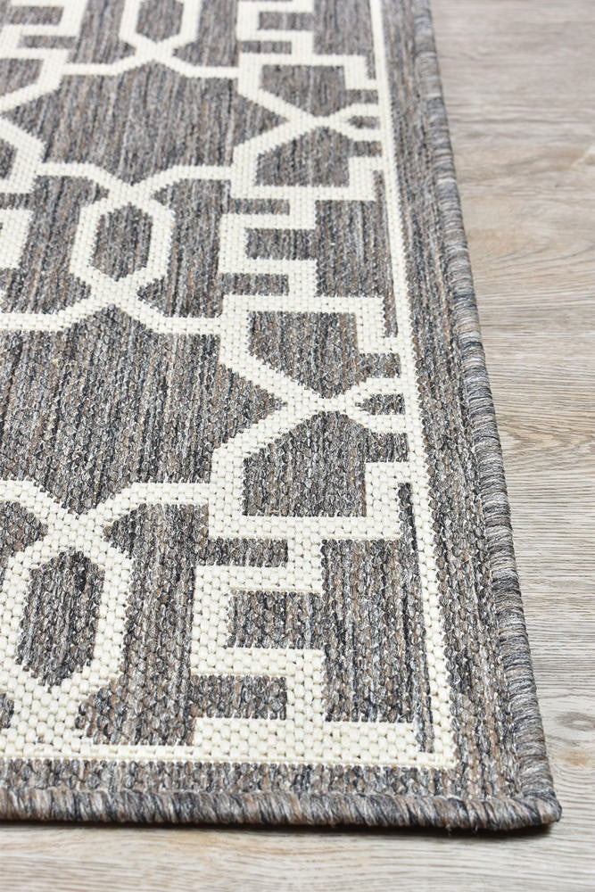 Alaska Brown Cream Rug | Treasures of Turkey