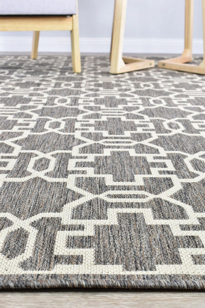 Alaska Brown Cream Rug | Treasures of Turkey