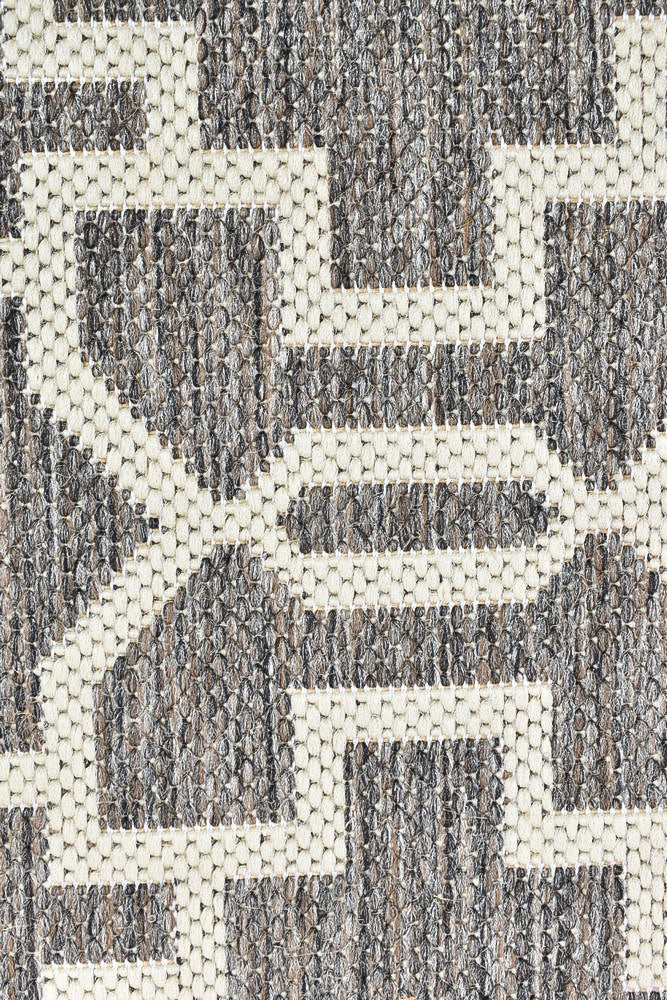 Alaska Brown Cream Rug 208-W71E