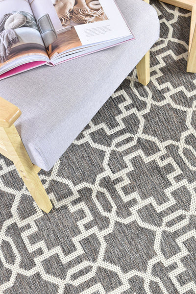 Alaska Brown Cream Rug | Treasures of Turkey