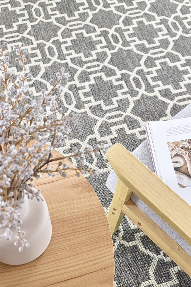 Alaska Brown Cream Rug | Treasures of Turkey