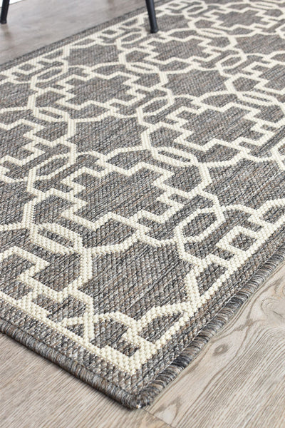 Alaska Brown Cream Rug | Treasures of Turkey