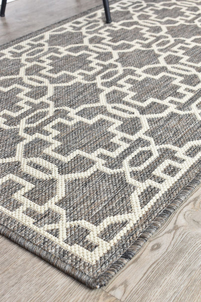 Alaska Brown Cream Rug 208-W71E