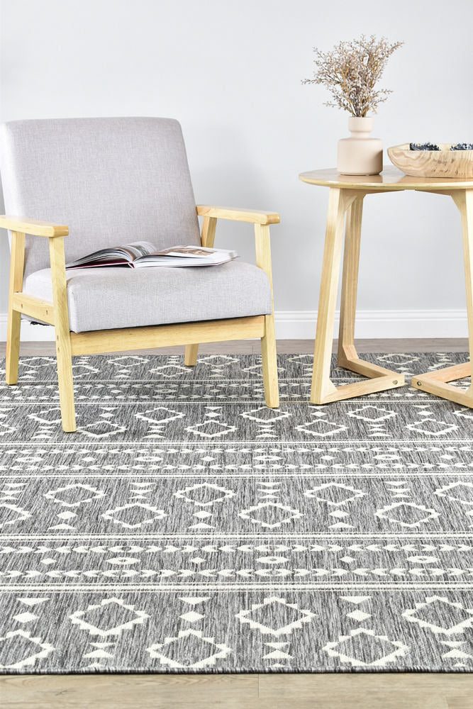 Alaska Grey Cream Rug 3333 | Treasures of Turkey