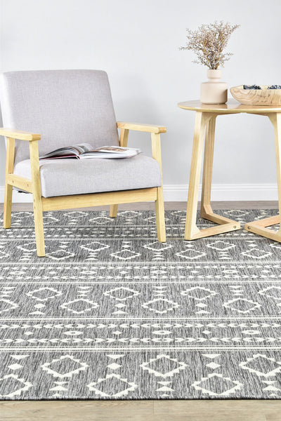 Alaska Grey Cream Rug 3333 | Treasures of Turkey