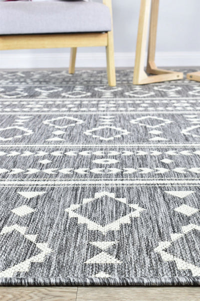 Alaska Grey Cream Rug 3333 | Treasures of Turkey