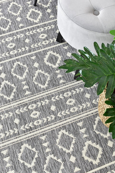 Alaska Grey Cream Rug 3333 | Treasures of Turkey