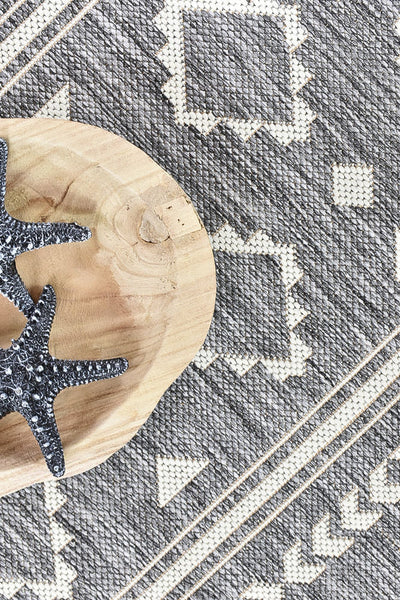 Alaska Grey Cream Rug 3333 | Treasures of Turkey