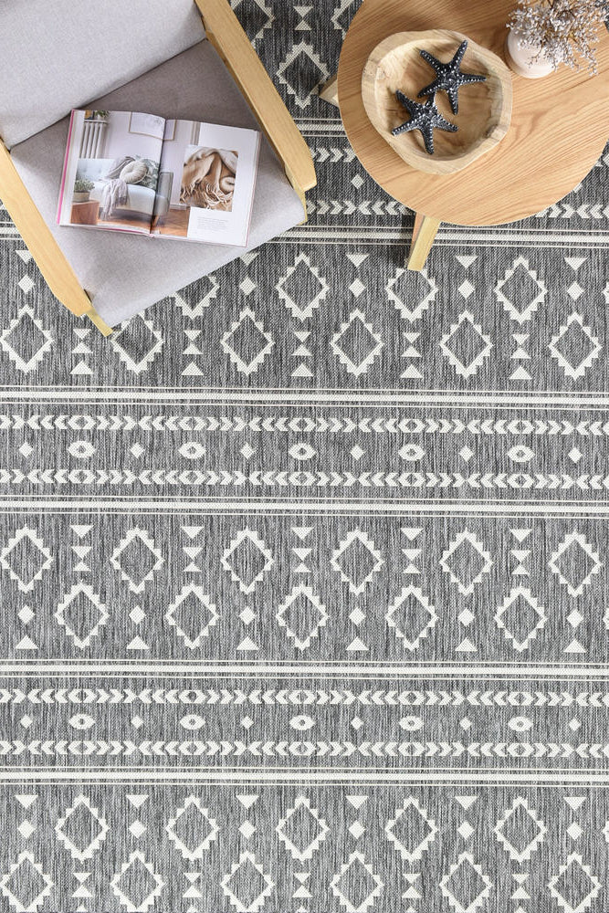 Alaska Grey Cream Rug 3333 | Treasures of Turkey