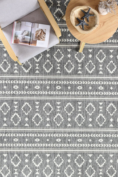 Alaska Grey Cream Rug 3333 | Treasures of Turkey