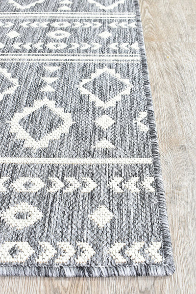Alaska Grey Cream Rug 3333 | Treasures of Turkey