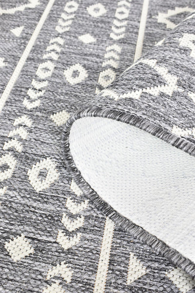 Alaska Grey Cream Rug 3333 | Treasures of Turkey