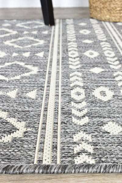 Alaska Grey Cream Rug 3333 | Treasures of Turkey