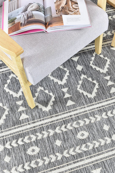 Alaska Grey Cream Rug 3333 | Treasures of Turkey