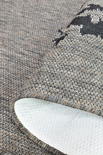 Alaska Brown Black Rug | Treasures of Turkey