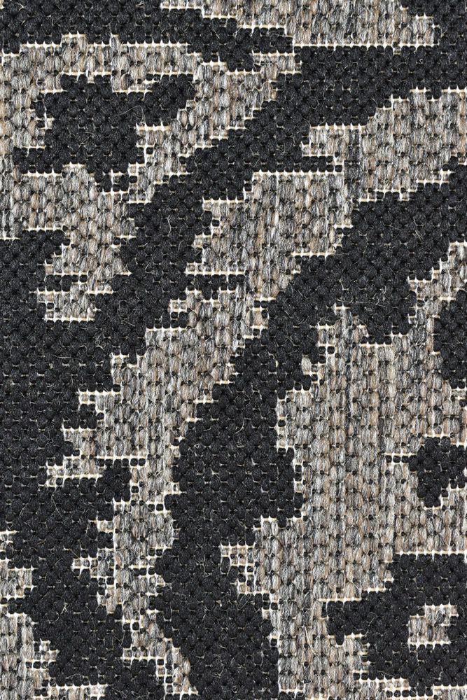 Alaska Brown Black Rug | Treasures of Turkey