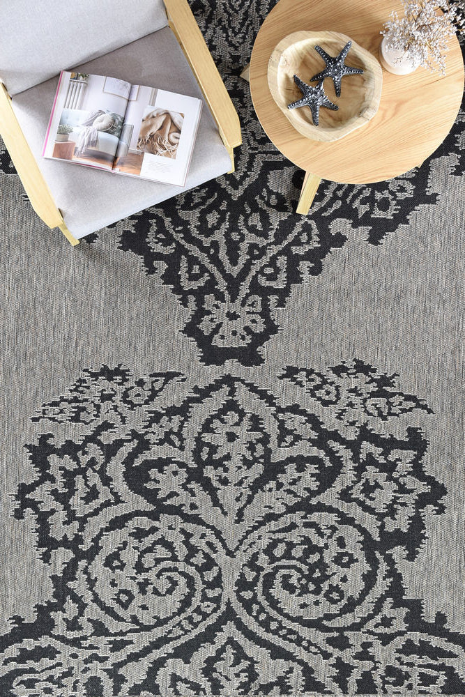 Alaska Brown Black Rug | Treasures of Turkey