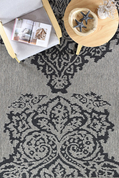 Alaska Brown Black Rug | Treasures of Turkey