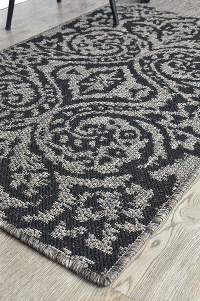 Alaska Brown Black Rug | Treasures of Turkey