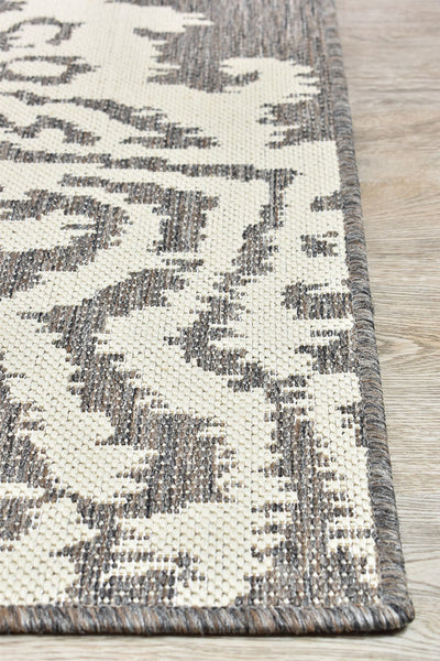 Alaska Brown Cream Rug | Treasures of Turkey