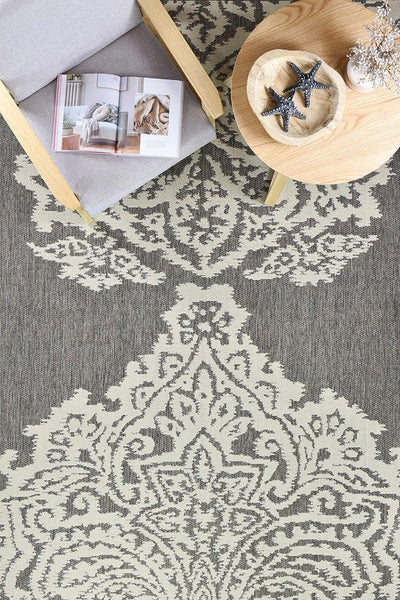 Alaska Brown Cream Rug | Treasures of Turkey