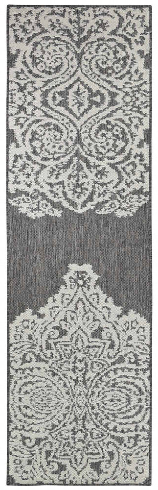 Alaska Runner Brown Cream 5605 | Treasures of Turkey