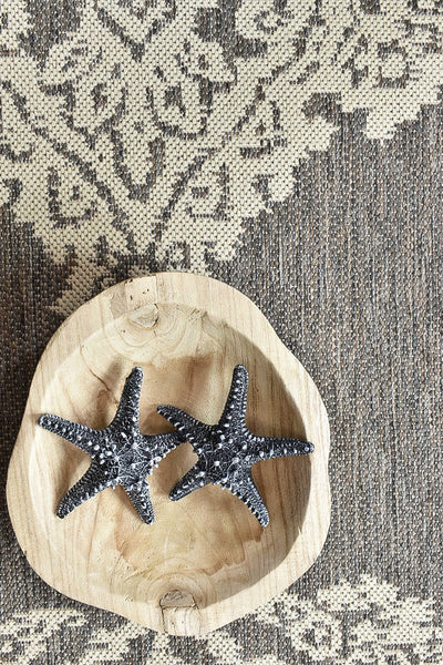 Alaska Runner Brown Cream 5605 | Treasures of Turkey