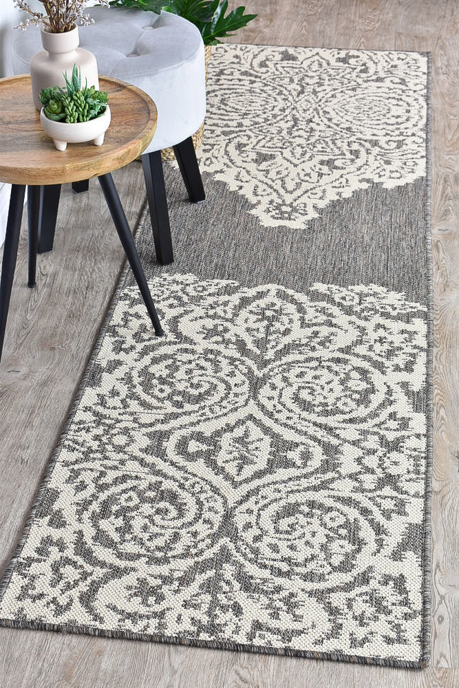 Alaska Runner Brown Cream 5605 | Treasures of Turkey