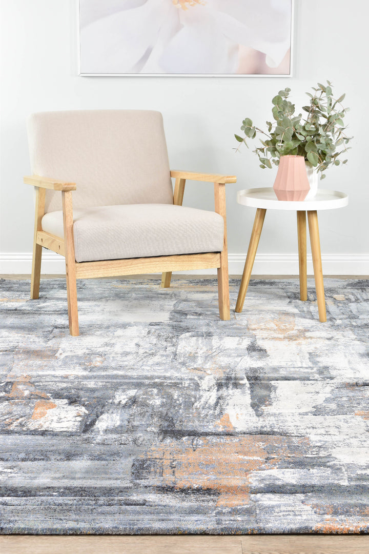 Contemporary Cove Sodalite Rug - Turkish-inspired modern rug from Treasures of Turkey