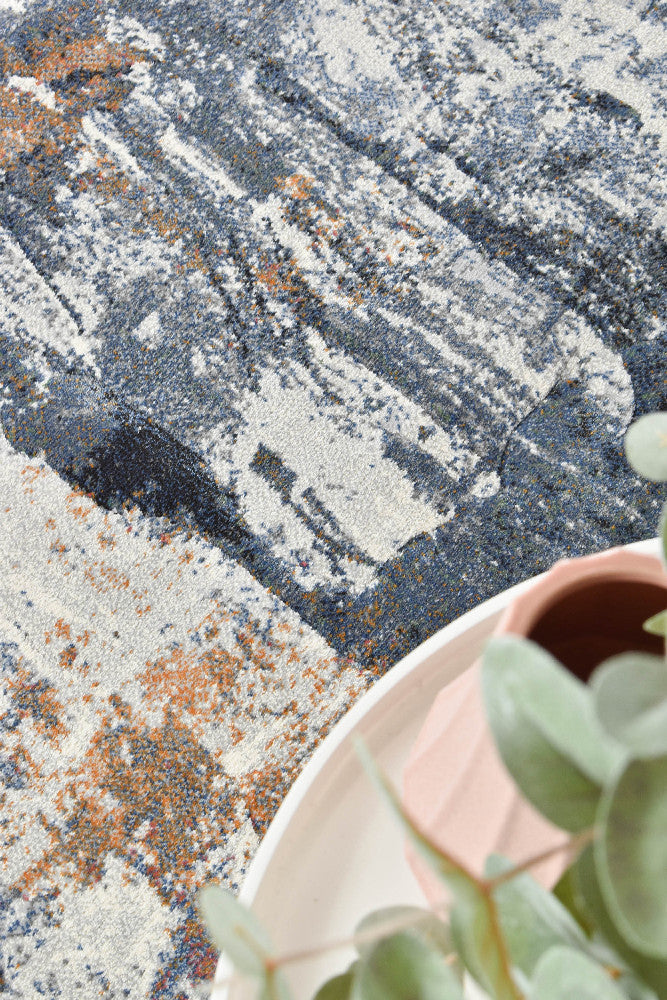Contemporary Cove Sodalite Rug - Turkish-inspired modern rug from Treasures of Turkey