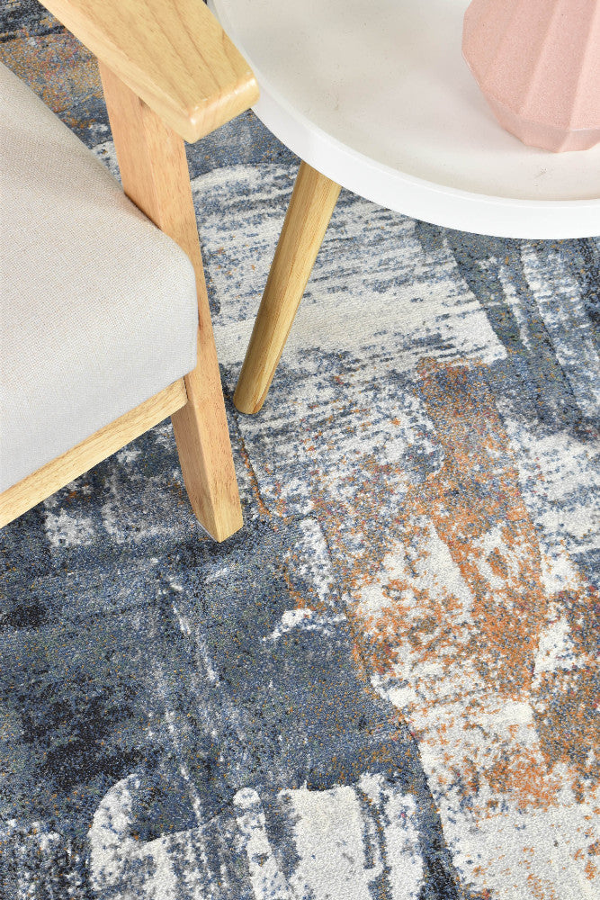Contemporary Cove Sodalite Rug - Turkish-inspired modern rug from Treasures of Turkey
