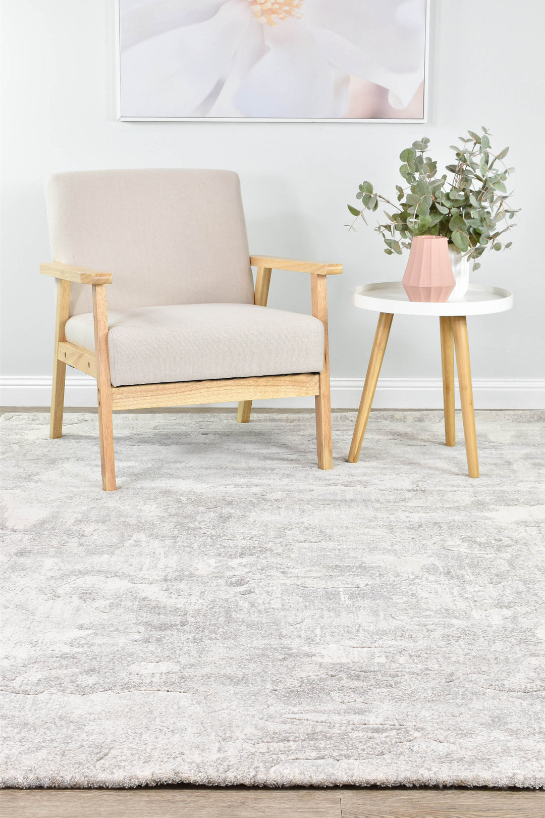Contemporary Cove Smokey Quartz Rug - Turkish-inspired modern rug from Treasures of Turkey