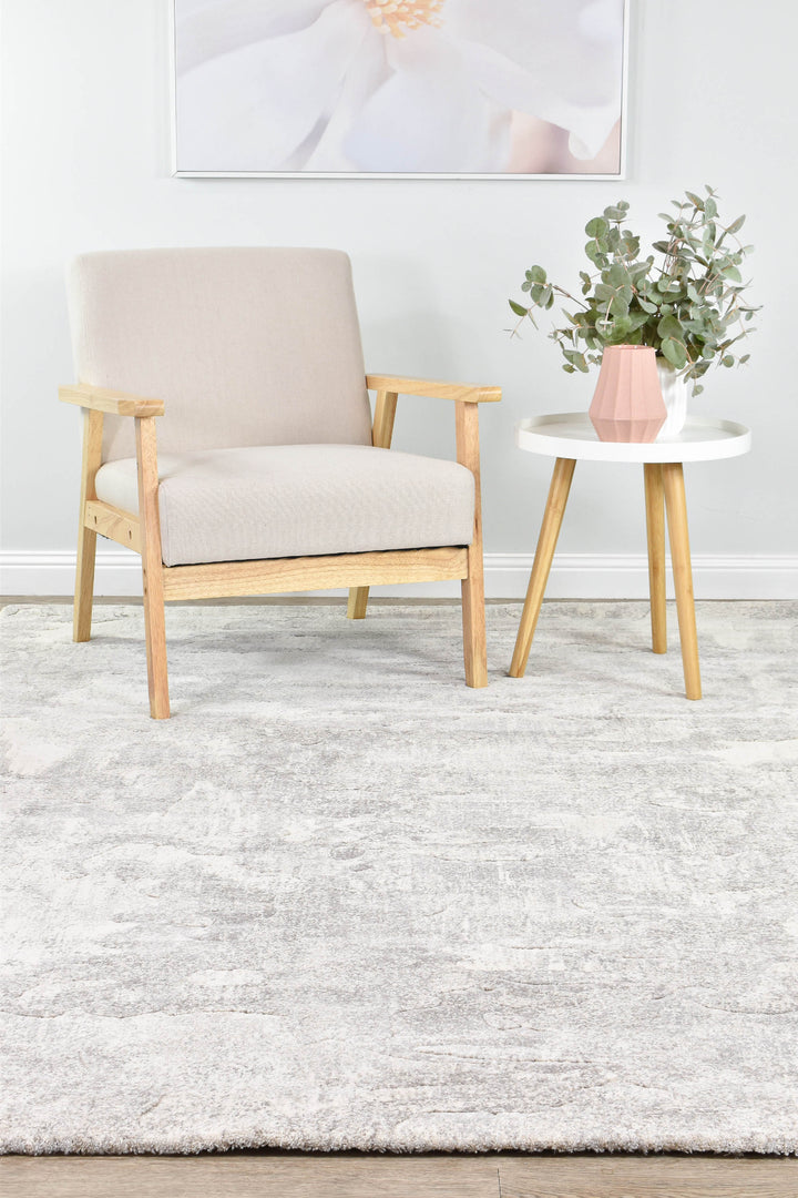 Contemporary Cove Smokey Quartz Rug - Turkish-inspired modern rug from Treasures of Turkey