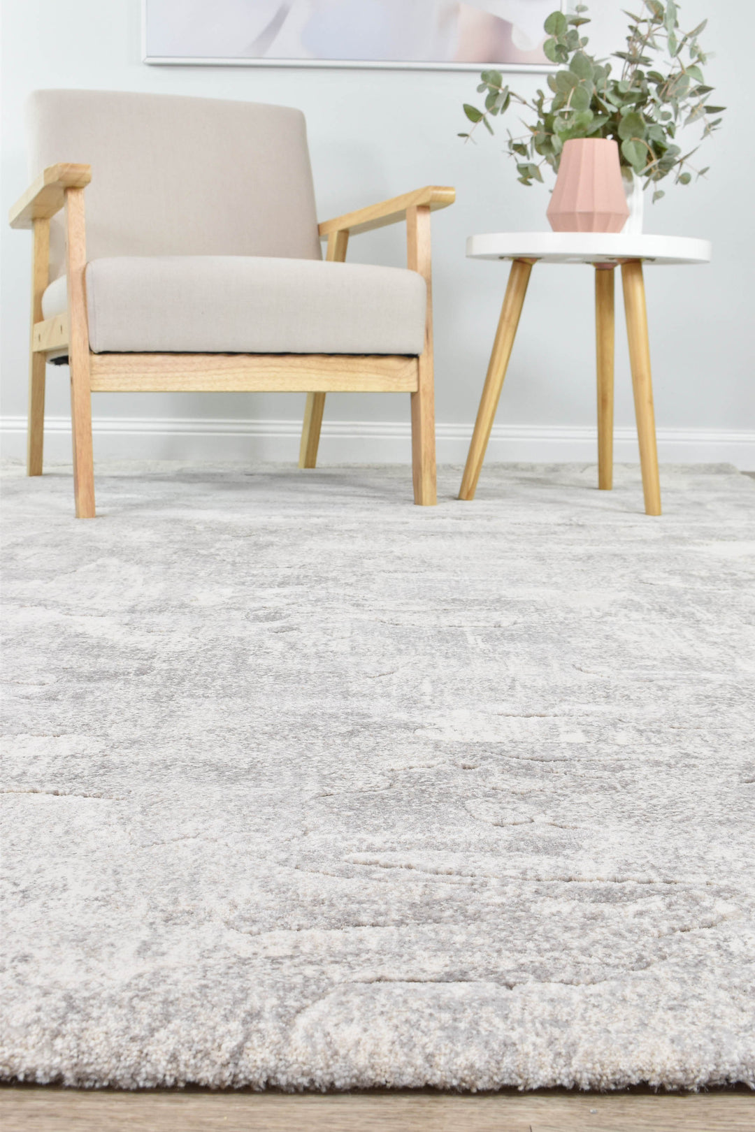 Contemporary Cove Smokey Quartz Rug - Turkish-inspired modern rug from Treasures of Turkey