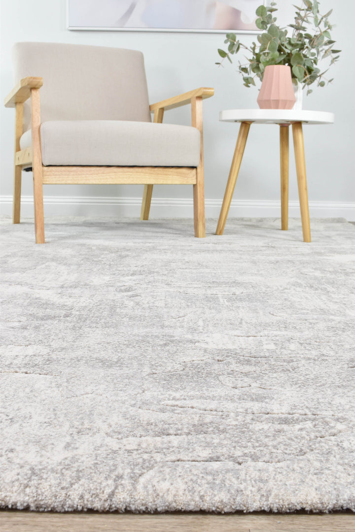 Contemporary Cove Smokey Quartz Rug - Turkish-inspired modern rug from Treasures of Turkey