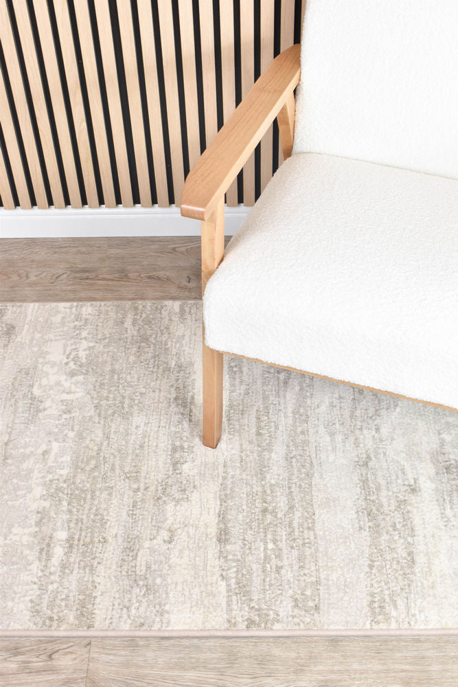 Contemporary Cove Dune Beige Runner - Turkish-inspired hallway runner rug from Treasures of Turkey