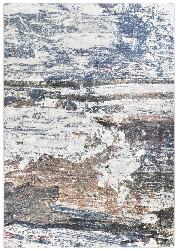 Contemporary Cove River Rock Rug - Turkish-inspired modern rug from Treasures of Turkey