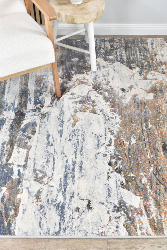 Contemporary Cove River Rock Rug - Turkish-inspired modern rug from Treasures of Turkey