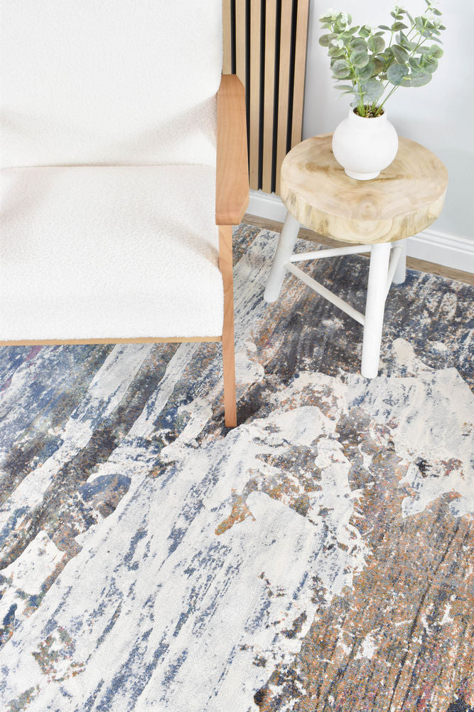 Contemporary Cove River Rock Rug - Turkish-inspired modern rug from Treasures of Turkey
