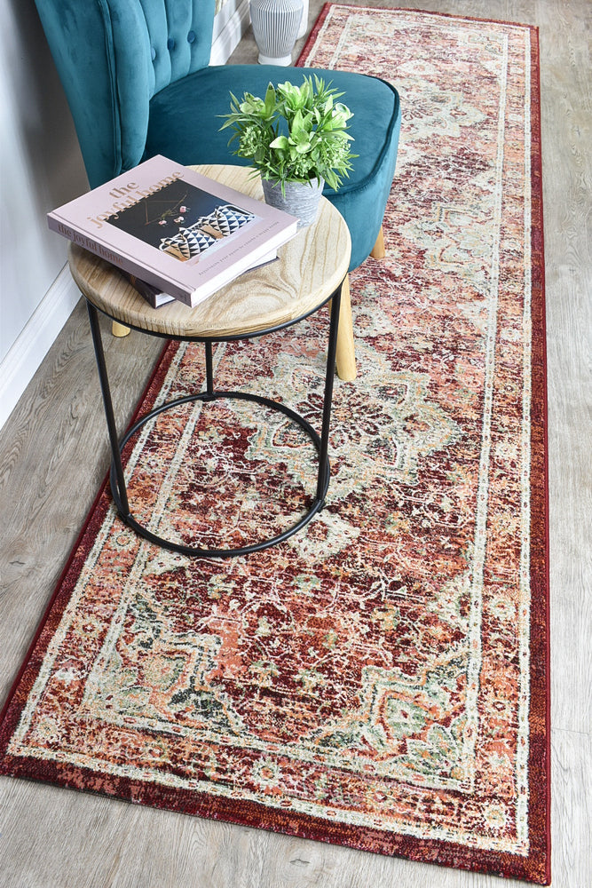 Contemporary Cove Runner - Turkish-inspired hallway runner rug from Treasures of Turkey